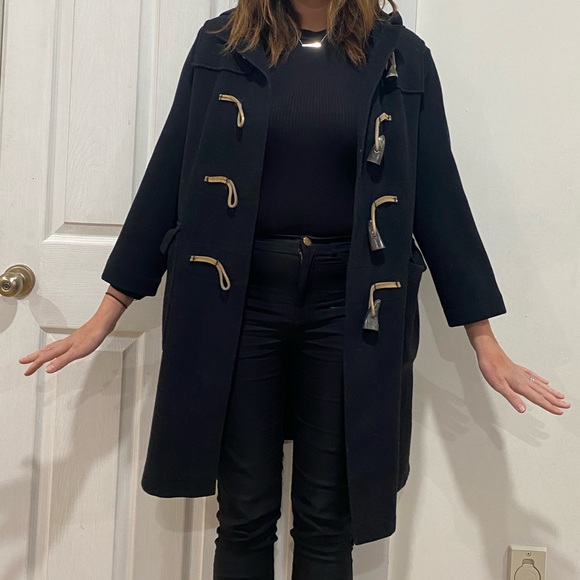 Luxury real wool toggle jacket. Vintage. - Picture 5 of 5